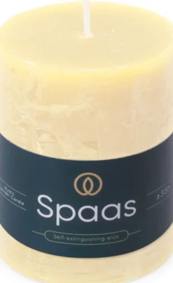 Hot Spaas Stumpenkerze Essential collection creme 35 Std. D 7 H 9,5 cm Stumpenkerzen