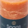 Spaas Stumpenkerze Essential collection orange 65 Std. D 8 H 11 cm Stumpenkerzen
