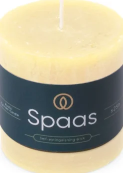 Online Spaas Stumpenkerze Essential collection creme 25 Std. D 7 H 7 cm Stumpenkerzen