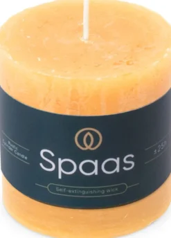 New Spaas Stumpenkerze Essential collection beige 25 Std. D 7 H 7 cm Stumpenkerzen