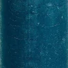 New Spaas Stumpenkerze Rustic blau-grün D 6,8 cm H 19 cm Stumpenkerzen