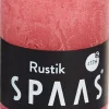 Online Spaas Stumpenkerze Rustic hellrosa D 4,8 cm H 8 cm Stumpenkerzen