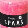Sale Spaas Stumpenkerze Rustic pink D 10 cm H 10 cm Stumpenkerzen