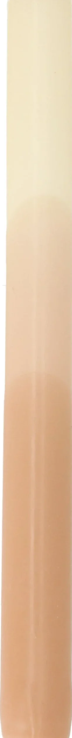 Hot Stabkerze Triple dipped weiß / beige 7,5 Std. D 2,2 H 25 cm Stabkerzen