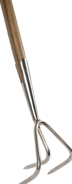 Hot Talen Tools Grubber naturell / silber 13,5 x 11,5 x 155,5 cm Grubber & Gartenkrallen