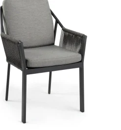 Best Tierra Outdoor Gartenstuhl Liv grau Gartenstühle|Esszimmerstühle