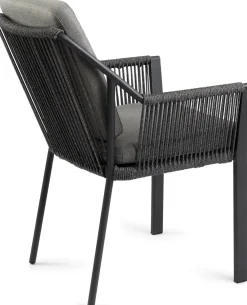 Best Tierra Outdoor Gartenstuhl Liv grau Gartenstühle|Esszimmerstühle