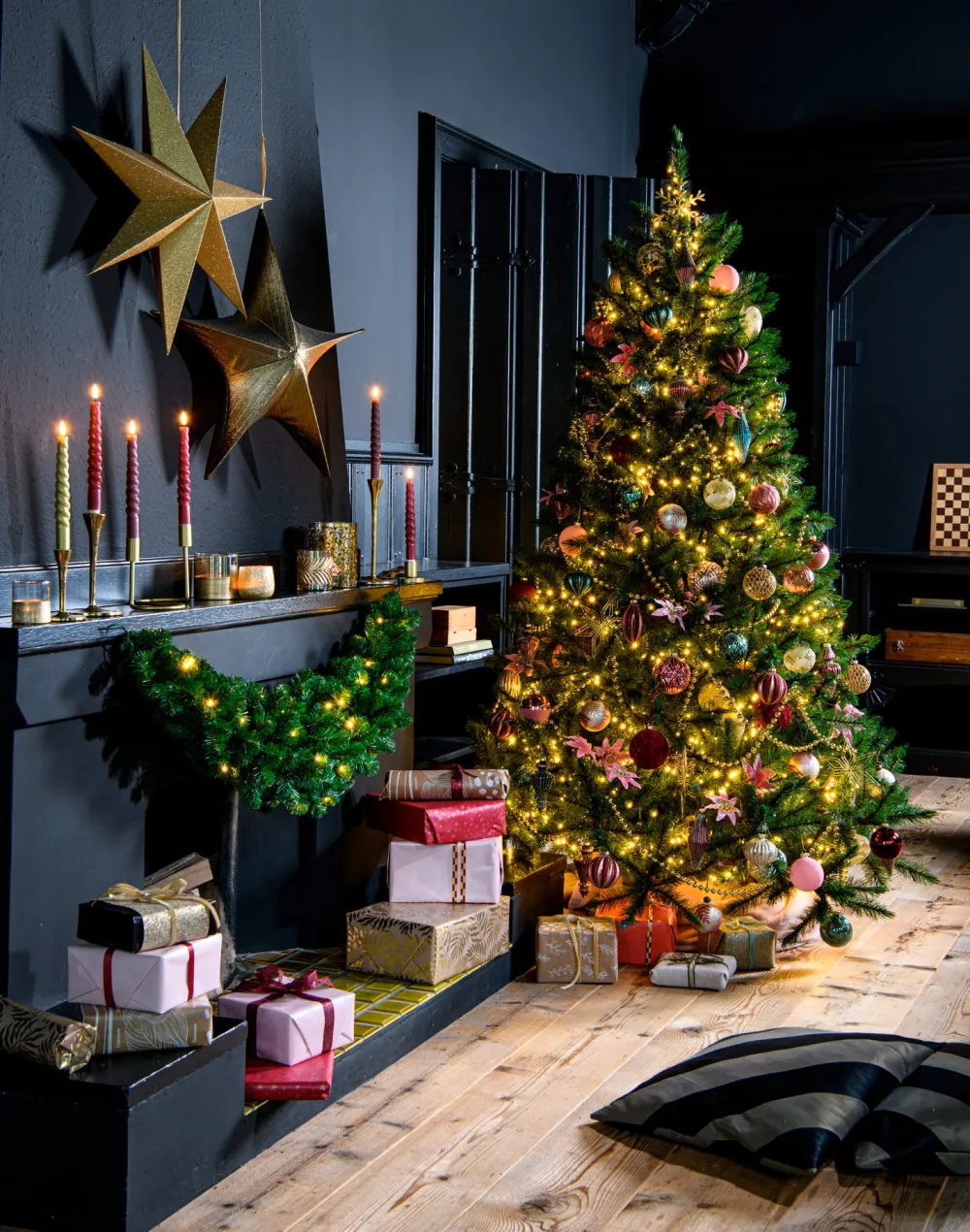 Clearance Triumph Tree Künstlicher Weihnachtsbaum Romagne H 215 cm blaugrün Künstliche Weihnachtsbäume