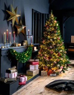 Triumph Tree Künstlicher Weihnachtsbaum Romagne H 185 cm blaugrün Künstliche Weihnachtsbäume