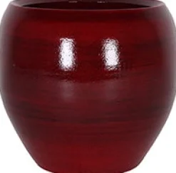 Hot TS Blumentopf Cresta D 17 cm H 13 cm rot Blumentöpfe & Pflanzgefäße|Blumentöpfe