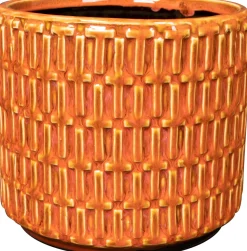 Hot TS Blumentopf Floor orange D 10 H 9 cm Blumentöpfe & Pflanzgefäße|Blumentöpfe