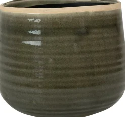 TS Blumentopf Iris grün D 14 H 12 cm Blumentöpfe|Blumentöpfe & Pflanzgefäße