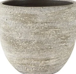 Outlet TS Blumentopf Karlijn D 22 cm H 20 Earth Blumentöpfe|Blumentöpfe & Pflanzgefäße