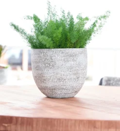 Outlet TS Blumentopf Karlijn D 22 cm H 20 Earth Blumentöpfe|Blumentöpfe & Pflanzgefäße