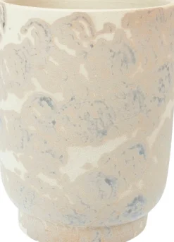 Outlet TS Blumentopf Linn creme D 18 H 25 cm Blumentöpfe & Pflanzgefäße|Blumentöpfe