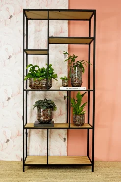 Clearance TS Blumentopf Noud braun / mint D 14 H 13 cm Blumentöpfe & Pflanzgefäße|Blumentöpfe