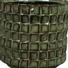 Best TS Blumentopf Stian grün D 13 H 12 cm Blumentöpfe & Pflanzgefäße|Blumentöpfe