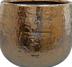 Best TS Blumentopf Yvette gold D 21 H 17 cm Blumentöpfe|Blumentöpfe & Pflanzgefäße