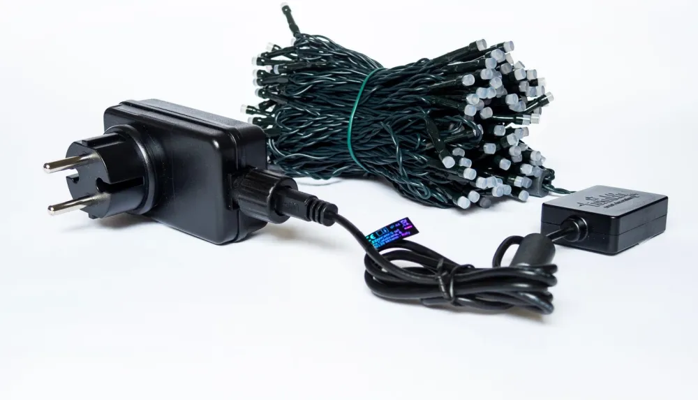 Outlet Twinkly Lichterkette mit App 105 LEDs bunt 13 m Weihnachtsbaumbeleuchtung