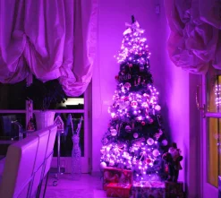 Outlet Twinkly Lichterkette mit App 105 LEDs bunt 13 m Weihnachtsbaumbeleuchtung