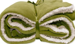 Unique Living Decke Lars grün 150 x 200 cm Decken & Plaids