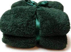 Discount Unique Living Decke Teddy grün 150 x 200 cm Decken & Plaids