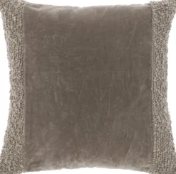 Unique Living Dekokissen Wess grau 45 x 45 cm Kissen|Dekokissen