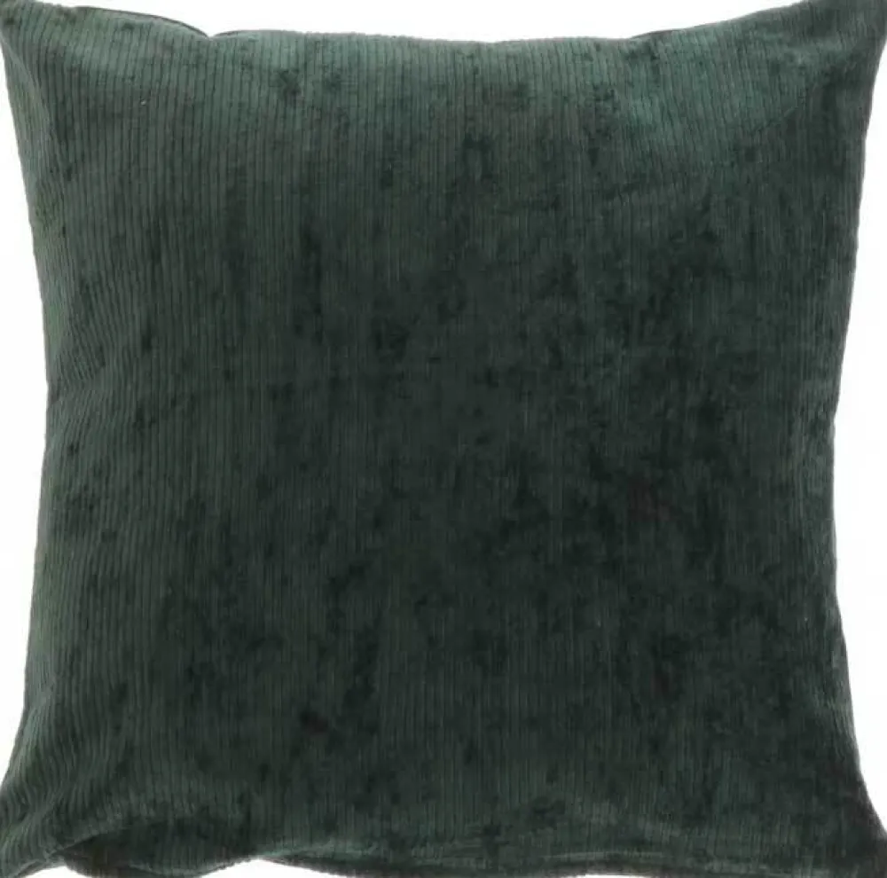 Discount Unique Living Dekokissen Luca dunkelgrün 45 x 45 x 8 cm Kissen|Dekokissen