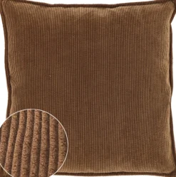 Discount Unique Living Dekokissen Janna braun 45 x 45 x 15 cm Kissen|Dekokissen