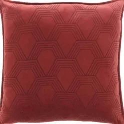 Best Unique Living Dekokissen Arvid rot 45 x 45 x 8 cm Kissen|Dekokissen