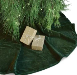 Hot Unique living Weihnachtsbaumdecke Kelsey grün D 120 cm Weihnachtsbaumdecken & -Körbe