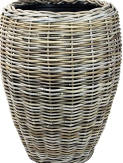 New Van der Leeden Blumentopf Drypot D 48 H 62 cm grau Pflanzkörbe|Blumentöpfe & Pflanzgefäße