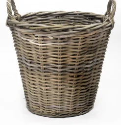 Clearance Van der Leeden Pflanzkorb hoch mit Henkeln D 45 cm H 40 cm Pflanzkörbe|Blumentöpfe & Pflanzgefäße