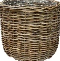 New Van der Leeden Pflanzkorb Stephanie naturell D 36 H 35 cm Pflanzkörbe|Blumentöpfe & Pflanzgefäße