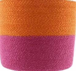 Best Van der Leeden Pflanzkorb Bodi rosa / orange D 18 H 15 cm Pflanzkörbe|Pflanzkörbe