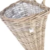 Van der Leeden Wand-Pflanzkorb Rattan 30 x 26 x 37 cm Pflanzkörbe|Pflanzkörbe