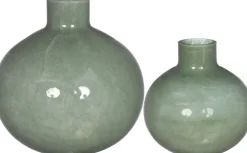 Clearance Vase Rose grün D 18 H 18 cm Vasen & Krüge|Blumentöpfe & Pflanzgefäße