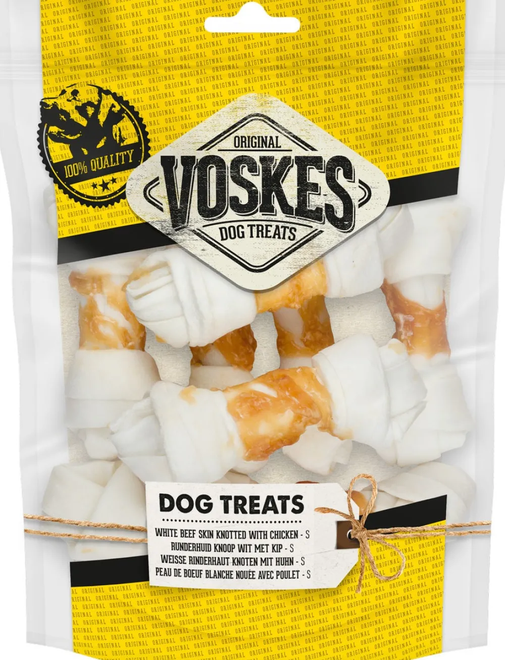 Best Voskes Kauknoten mit Huhn 10 St. Hundesnacks & Leckerlies