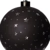 Hot Weihnachtsanhänger Kugel Sterne mit LED Beleuchtung warmweiß D 15 cm Weihnachtsdeko Zum Aufhängen