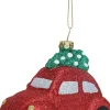 Best Weihnachtsbaumschmuck Fahrzeug Käfer rot 12 x 6 x 7 cm Weihnachtskugeln & -Anhänger