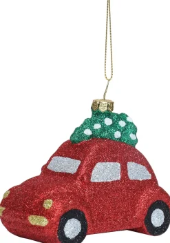 Best Weihnachtsbaumschmuck Fahrzeug Käfer rot 12 x 6 x 7 cm Weihnachtskugeln & -Anhänger
