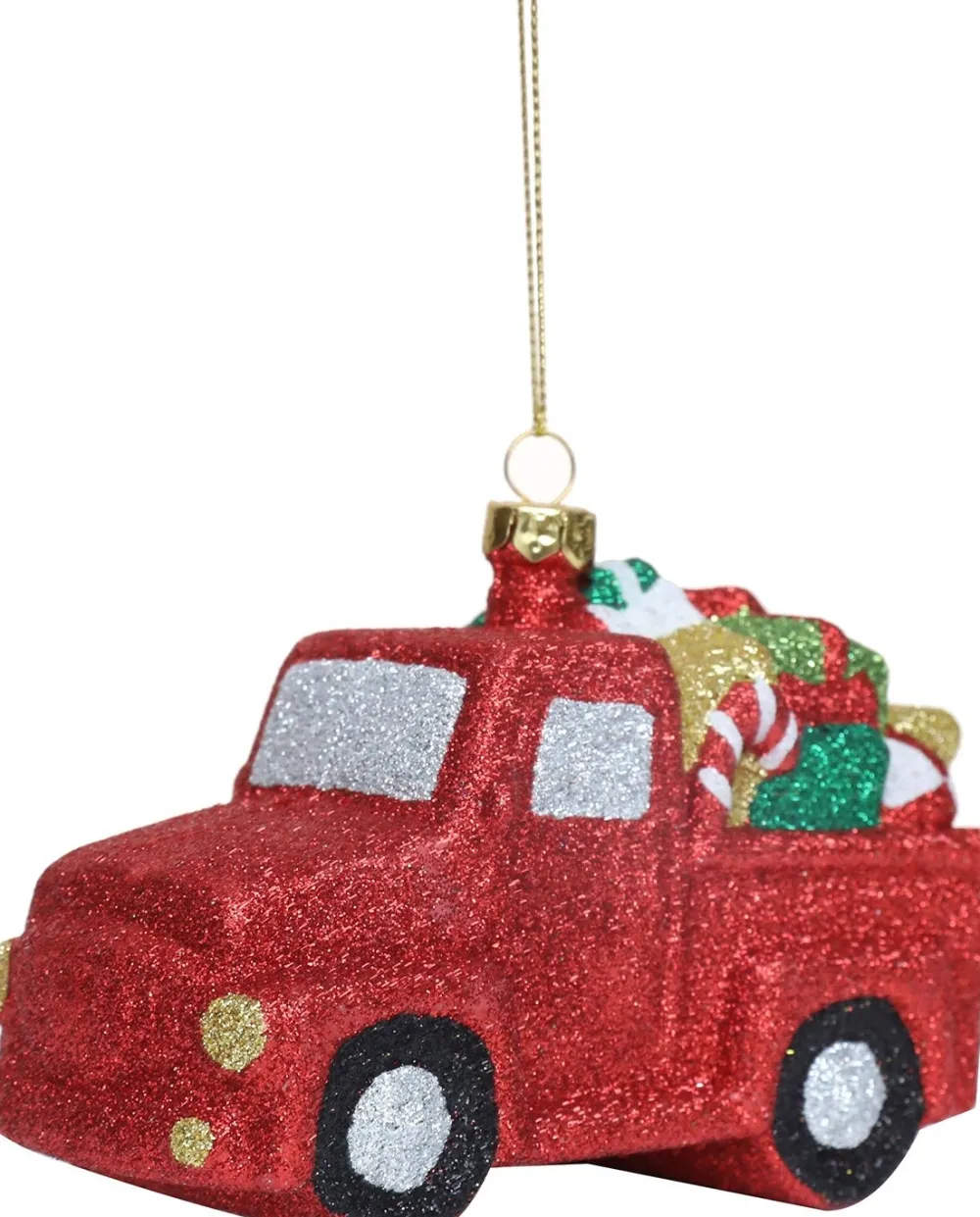 Online Weihnachtsbaumschmuck Fahrzeug Truck rot 12 x 6 x 7 cm Weihnachtskugeln & -Anhänger