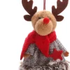 Online Weihnachtsbaumschmuck Geweven Rentier mehrfahrbig 4 x 4 x 17 cm Weihnachtskugeln & -Anhänger