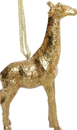 Sale Weihnachtsbaumschmuck Safaridier Giraffe gold 9 x 3 x 10 cm Weihnachtskugeln & -Anhänger