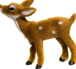 Clearance Weihnachtsbaumschmuck Waldtier Reh braun 11 x 9 x 8 cm Weihnachtskugeln & -Anhänger