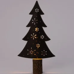 Sale Weihnachtsdeko Baum mit 10 LEDs warmweiß H 41 cm Weihnachtsfiguren & -Objekte