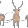 New Weihnachtsdeko Rentier beleuchtet 12 LEDs warmweiß H 17 cm Weihnachtsfiguren (Außen)
