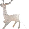 Weihnachtsdeko Rentier beleuchtet 300 LEDs warmweiß H 140 cm Weihnachtsfiguren (Außen)