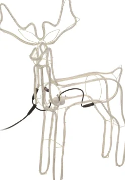 Discount Weihnachtsdeko Rentier mit 360 LEDs warmweiß 86 x 16 x 90 cm Weihnachtsfiguren (Außen)