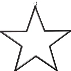 Outlet Weihnachtsdeko Stern mit 132 LEDs warmweiß 34 x 32 x 2 cm Weihnachtsdeko Zum Aufhängen|Weihnachtssterne